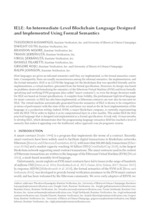 IELE: An Intermediate-Level Blockchain Language Designed and Implemented Using Formal Semantics